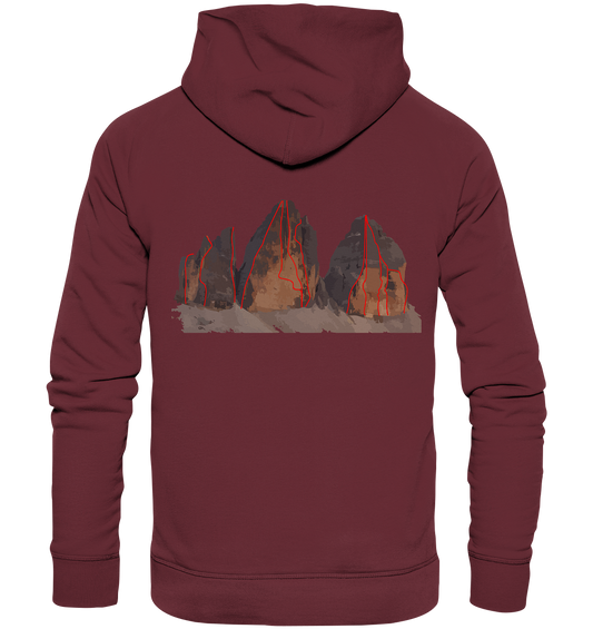 Drei Zinnen - Organic Fashion Hoodie