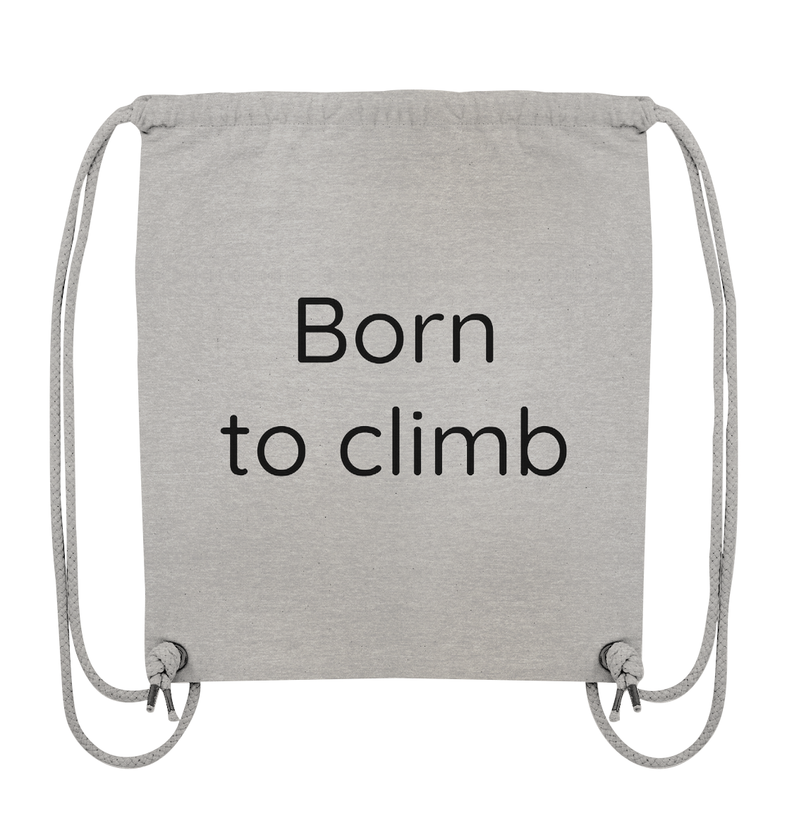 Born to climb - Organic Gym-Bag