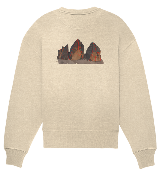 Drei Zinnen - Organic Oversize Sweatshirt