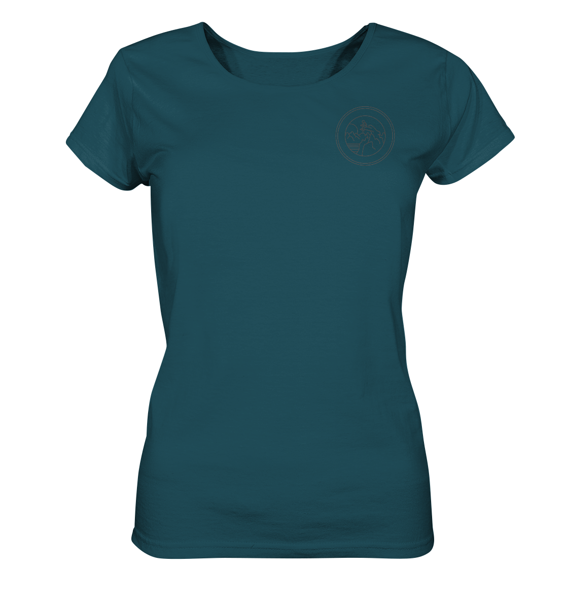 Born to climb - Ladies Organic Shirt