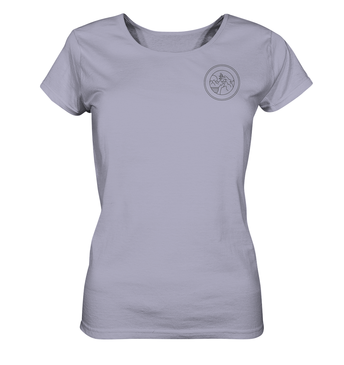 Born to climb - Ladies Organic Shirt