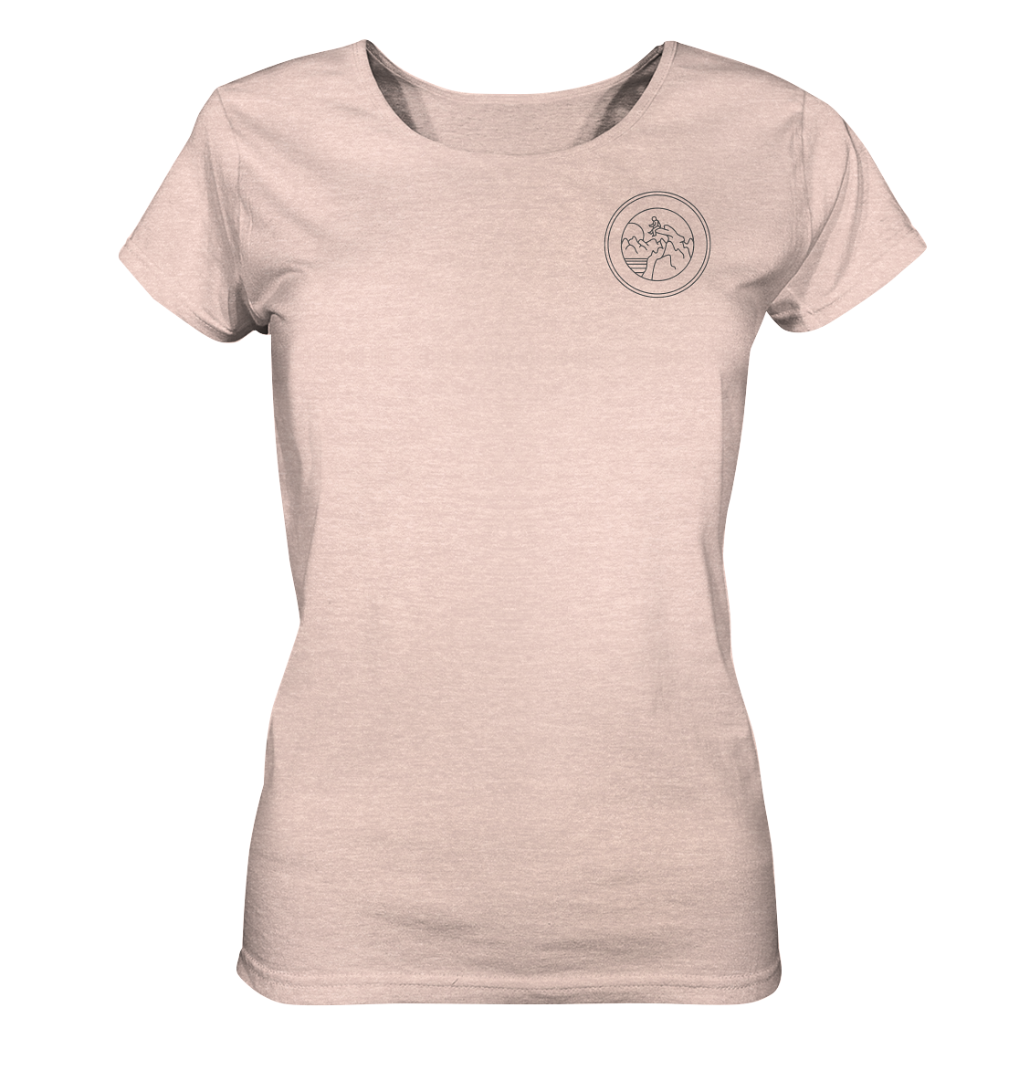 Born to climb - Ladies Organic Shirt